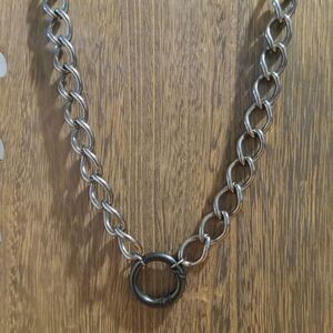Stylish Black Chain Choker